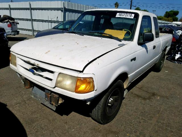 1FTCR14UXSPA86062 - 1995 FORD RANGER SUP WHITE photo 2