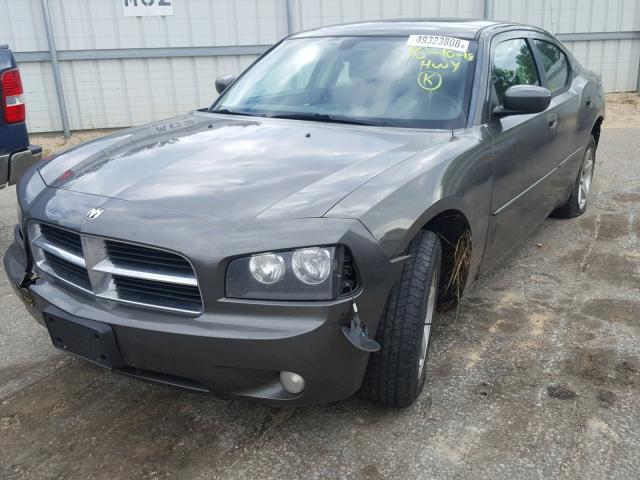 2B3CA3CV0AH243633 - 2010 DODGE CHARGER SX GRAY photo 2