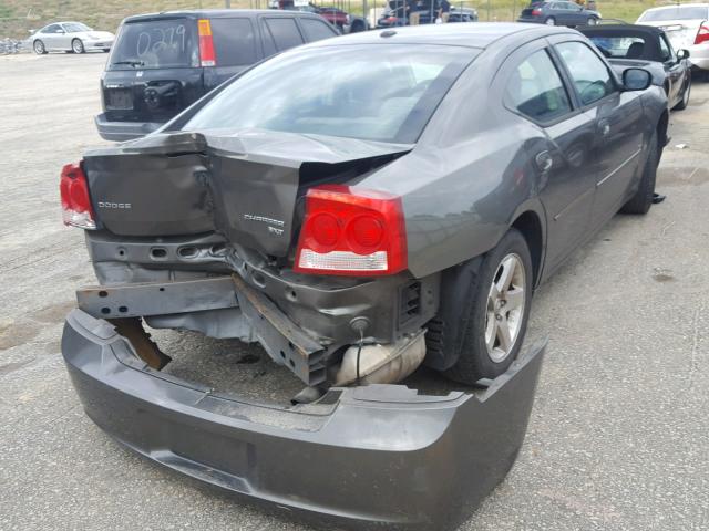 2B3CA3CV0AH243633 - 2010 DODGE CHARGER SX GRAY photo 4