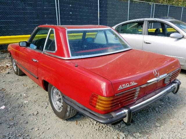 10704412008128 - 1973 MERCEDES-BENZ 450 SL RED photo 3