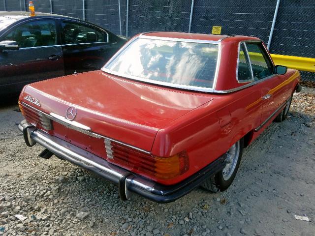 10704412008128 - 1973 MERCEDES-BENZ 450 SL RED photo 4