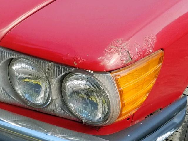 10704412008128 - 1973 MERCEDES-BENZ 450 SL RED photo 9