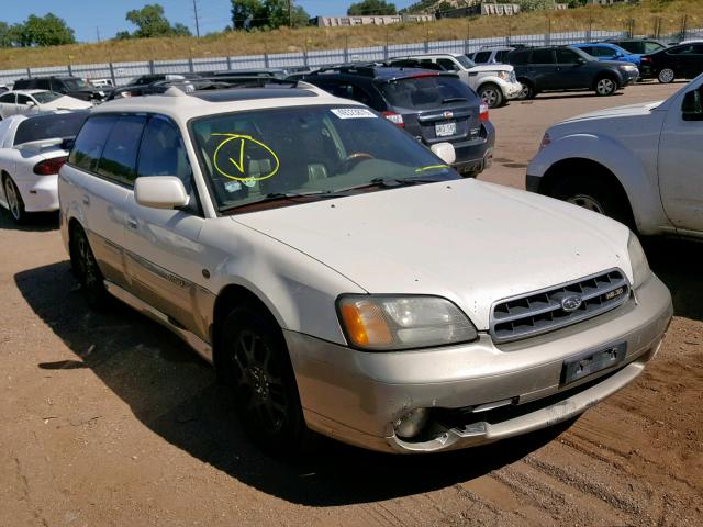 4S3BH806817637585 - 2001 SUBARU LEGACY OUT CREAM photo 1