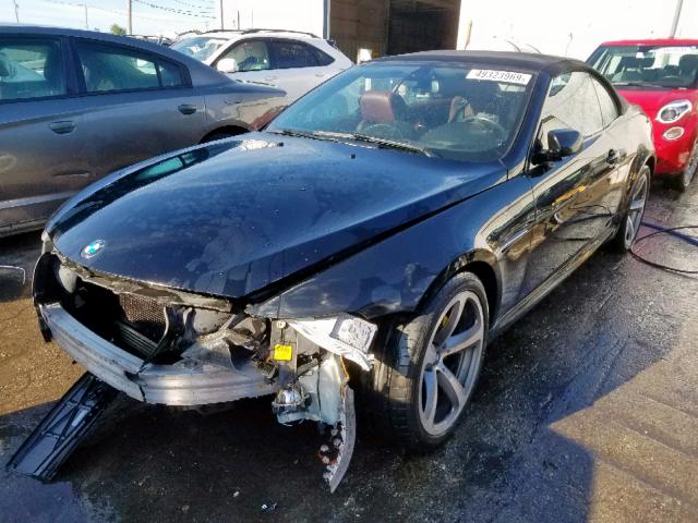 WBAEB53508CX62756 - 2008 BMW 650 I BLACK photo 2