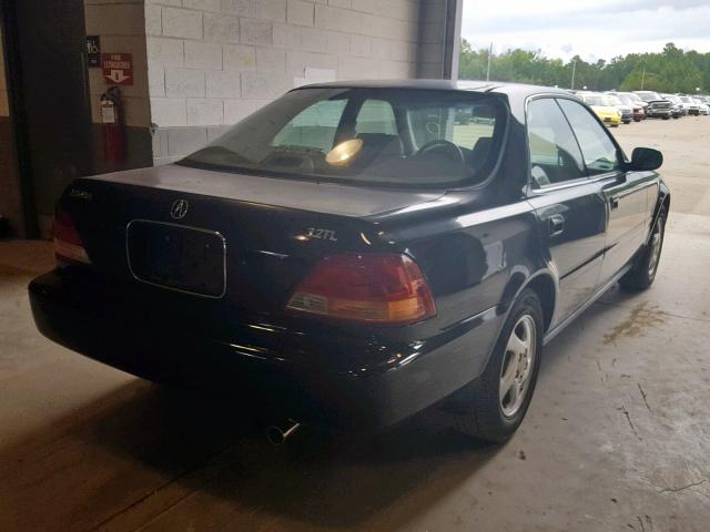 JH4UA3640WC000242 - 1998 ACURA 3.2TL BLACK photo 4