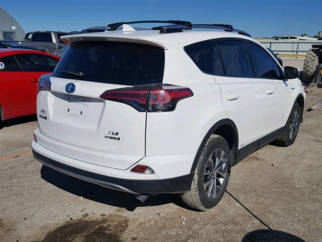 JTMRJREV8HD068547 - 2017 TOYOTA RAV4 HV LE WHITE photo 4