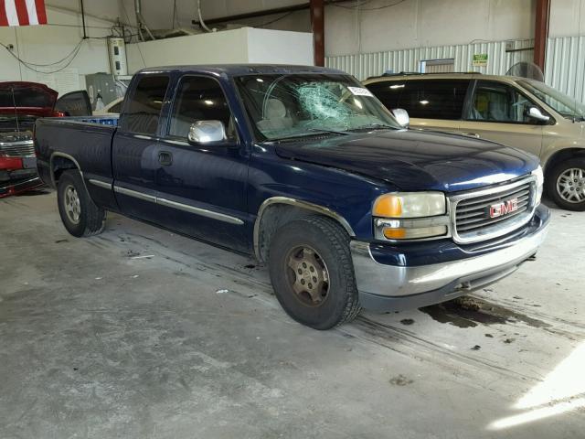 2GTEC19T0Y1182198 - 2000 GMC NEW SIERRA BLUE photo 1