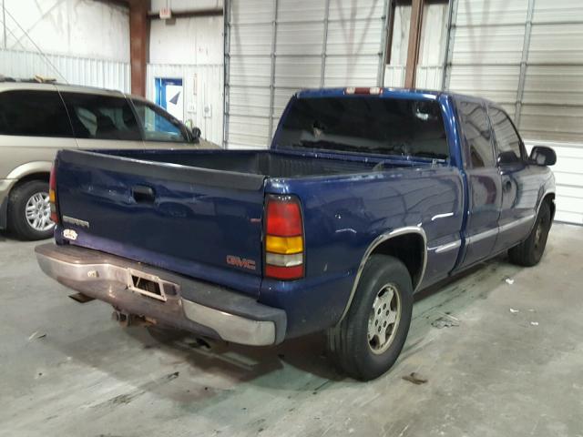 2GTEC19T0Y1182198 - 2000 GMC NEW SIERRA BLUE photo 4