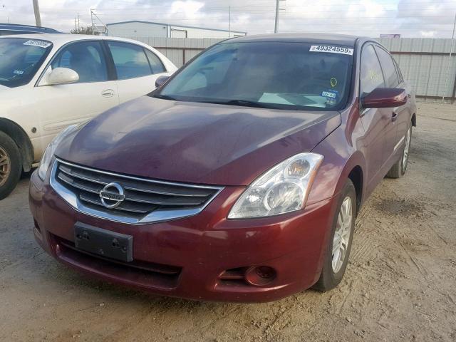 1N4AL2AP9BN458697 - 2011 NISSAN ALTIMA BAS MAROON photo 2