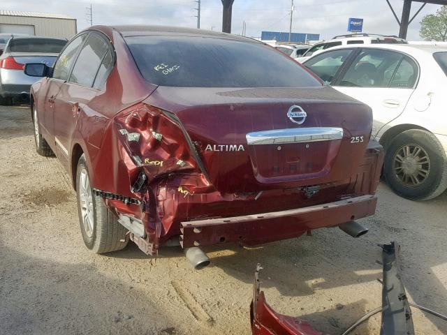 1N4AL2AP9BN458697 - 2011 NISSAN ALTIMA BAS MAROON photo 9