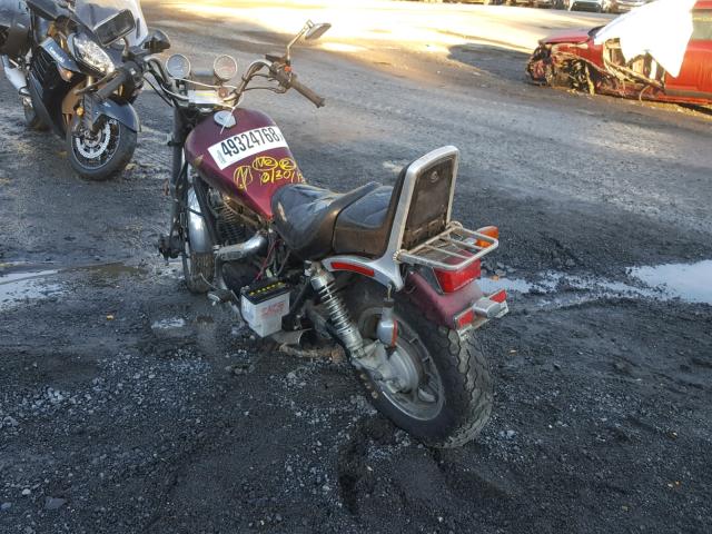 JH2RC1401DM008807 - 1983 HONDA VT750 BURGUNDY photo 3