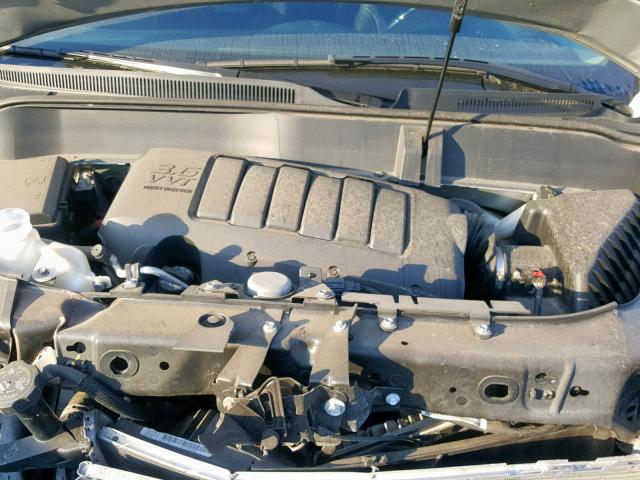 5GAKRBKD0HJ262067 - 2017 BUICK ENCLAVE SILVER photo 7