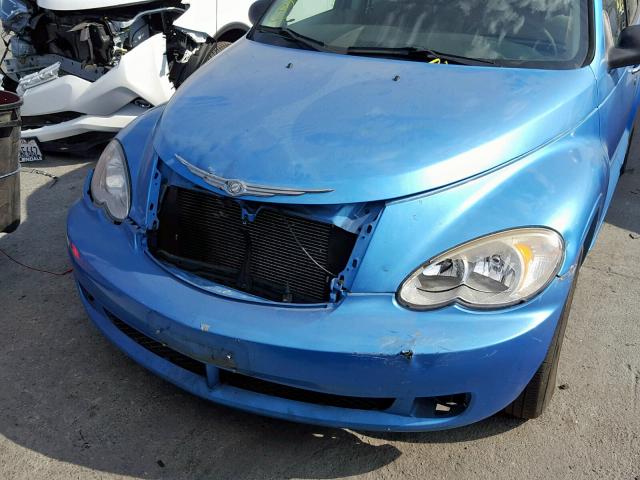 3A8FY48B38T214584 - 2008 CHRYSLER PT CRUISER BLUE photo 9