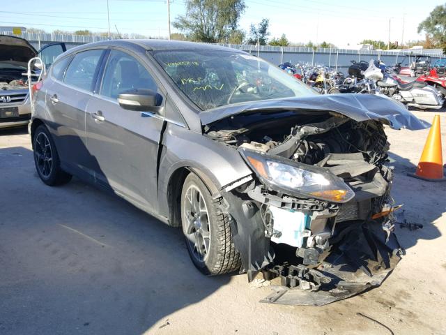 1FAHP3N22CL329916 - 2012 FORD FOCUS TITA GRAY photo 1