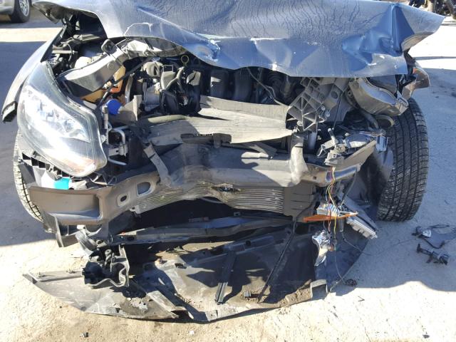 1FAHP3N22CL329916 - 2012 FORD FOCUS TITA GRAY photo 9