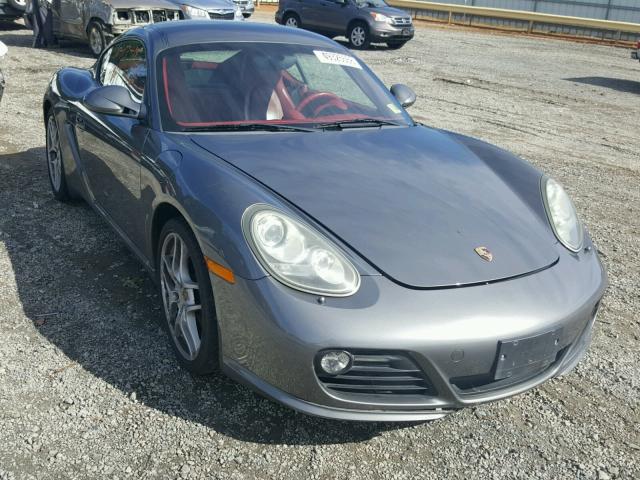 WP0AB29839U780679 - 2009 PORSCHE CAYMAN S GRAY photo 1