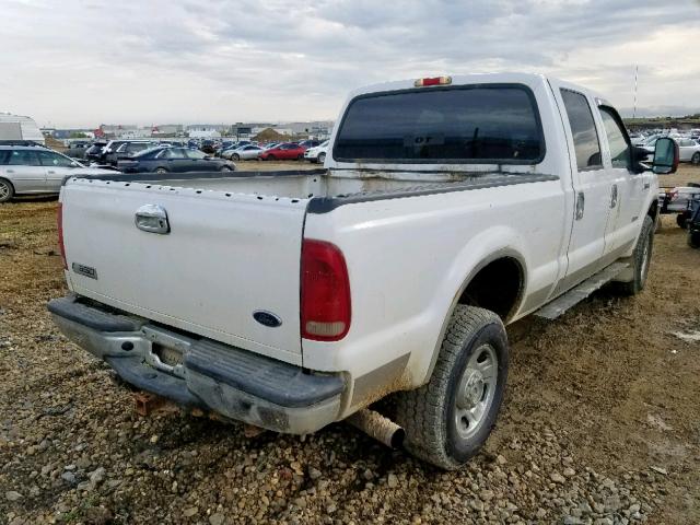 1FTWW31P26EB33442 - 2006 FORD F350 SRW S WHITE photo 4