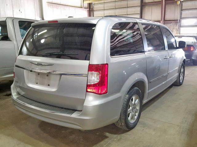 2C4RC1BG3CR353437 - 2012 CHRYSLER TOWN & COU SILVER photo 4