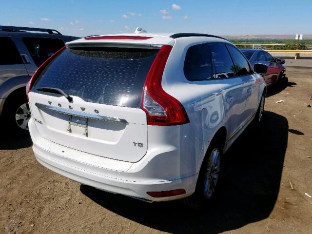 YV440MDJ1F2685230 - 2015 VOLVO XC60 T5 WHITE photo 4