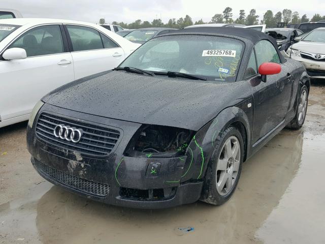 TRUTX28N411025375 - 2001 AUDI TT BLACK photo 2