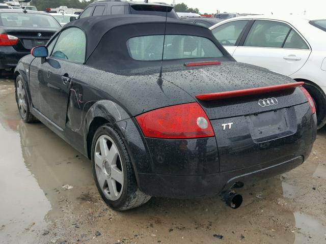 TRUTX28N411025375 - 2001 AUDI TT BLACK photo 3