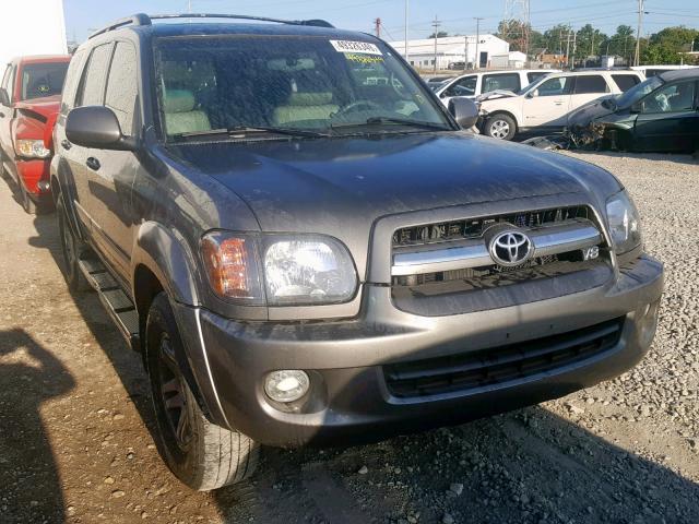 5TDZT38A65S245953 - 2005 TOYOTA SEQUOIA LI GRAY photo 1