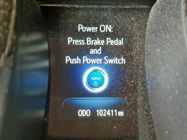 4T1BD1EB1DU008289 - 2013 TOYOTA AVALON HYB GRAY photo 8