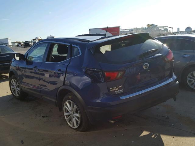 JN1BJ1CP5JW107356 - 2018 NISSAN ROGUE SPOR BLUE photo 3