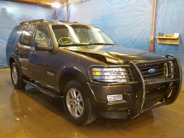 1FMEU74E88UA98185 - 2008 FORD EXPLORER E BROWN photo 1