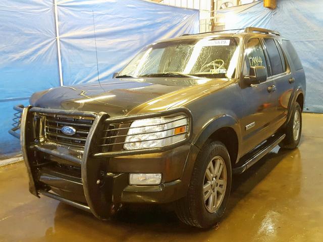 1FMEU74E88UA98185 - 2008 FORD EXPLORER E BROWN photo 2