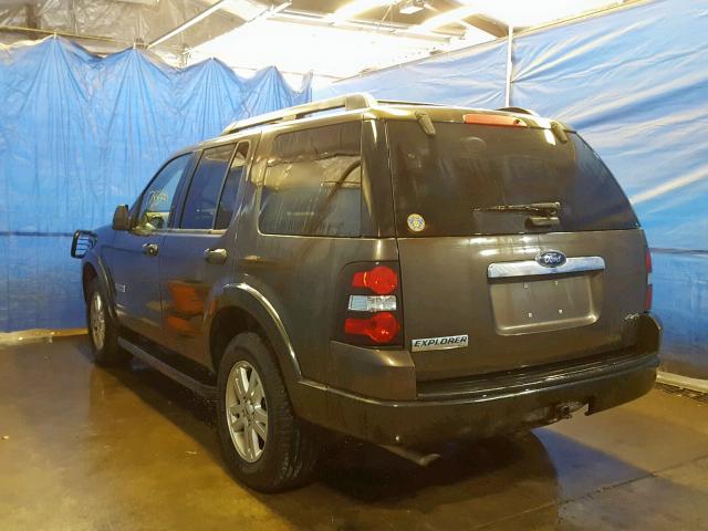 1FMEU74E88UA98185 - 2008 FORD EXPLORER E BROWN photo 3