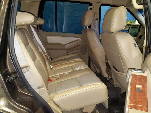 1FMEU74E88UA98185 - 2008 FORD EXPLORER E BROWN photo 6