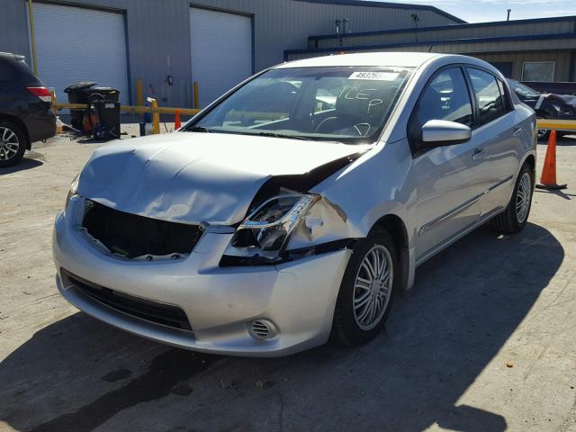 3N1AB6AP5AL621464 - 2010 NISSAN SENTRA 2.0 SILVER photo 2