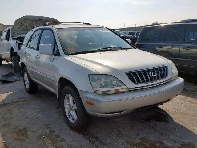 JTJGF10U010091730 - 2001 LEXUS RX 300 WHITE photo 1