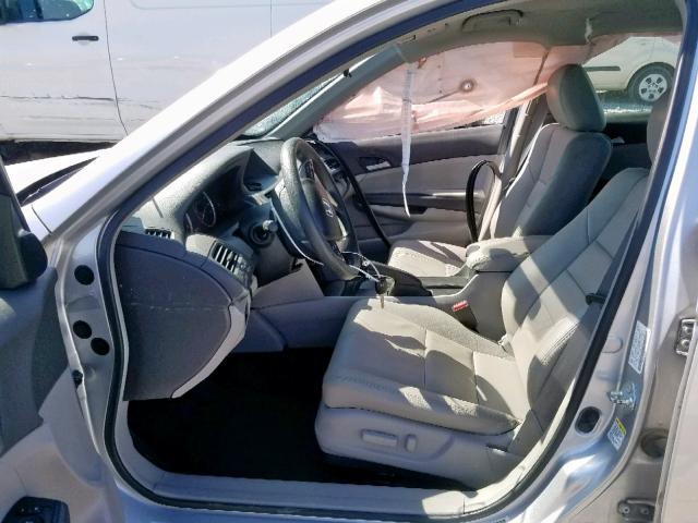 1HGCP26419A165708 - 2009 HONDA ACCORD LXP SILVER photo 5