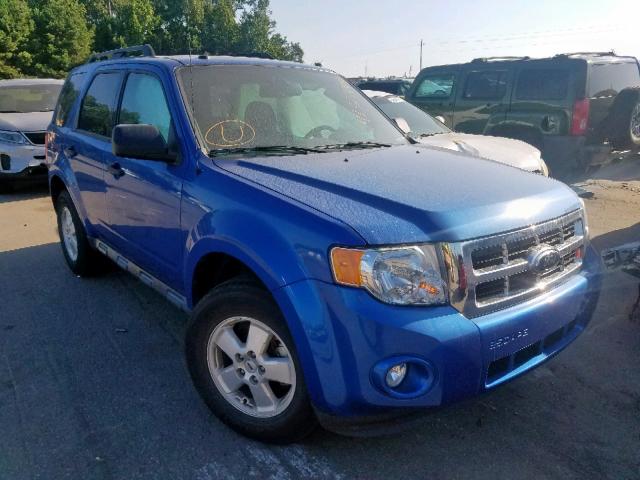 1FMCU0D75BKB36622 - 2011 FORD ESCAPE XLT BLUE photo 1