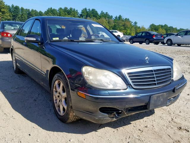 WDBNG84J04A396738 - 2004 MERCEDES-BENZ S 500 4MAT BLACK photo 1