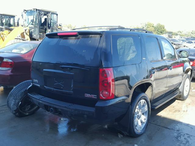 1GKFK13017J176005 - 2007 GMC YUKON BLACK photo 4