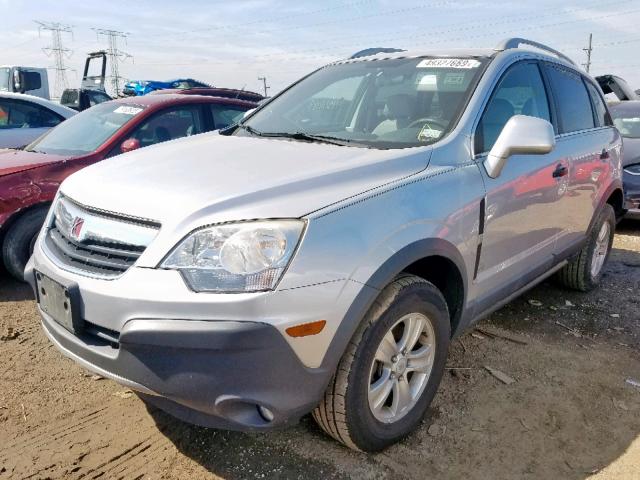 3GSDL43N09S592078 - 2009 SATURN VUE XE SILVER photo 2