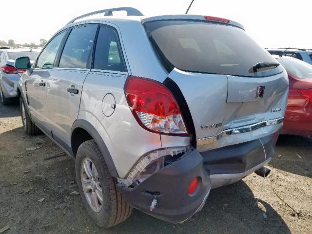 3GSDL43N09S592078 - 2009 SATURN VUE XE SILVER photo 3