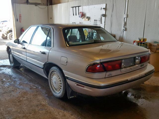 1G4HP52K7VH512689 - 1997 BUICK LESABRE CU GOLD photo 3