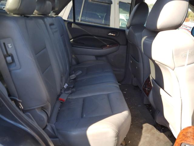 2HNYD18845H526037 - 2005 ACURA MDX TOURIN GRAY photo 6