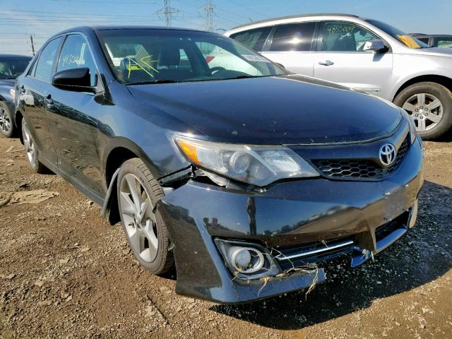 4T1BF1FKXCU153936 - 2012 TOYOTA CAMRY BASE BLACK photo 1