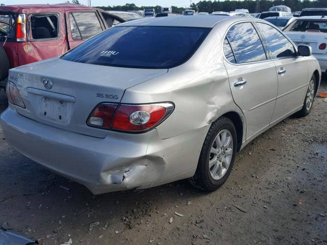 JTHBF30G020085901 - 2002 LEXUS ES 300 GRAY photo 4