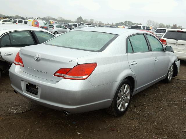 4T1BK36B07U236918 - 2007 TOYOTA AVALON XL SILVER photo 4