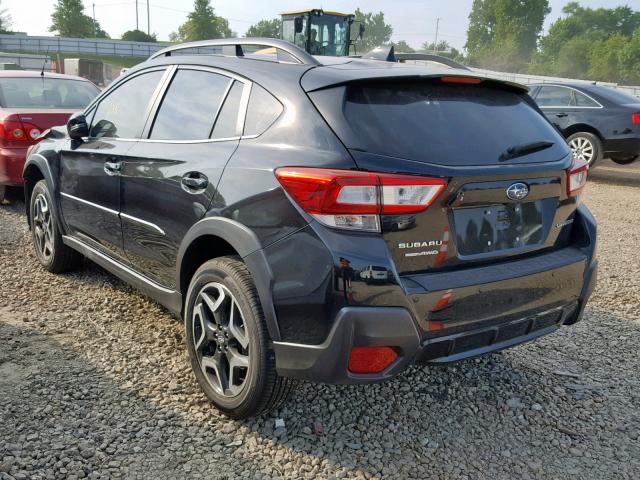 JF2GTANC3KH319736 - 2019 SUBARU CROSSTREK BLACK photo 3