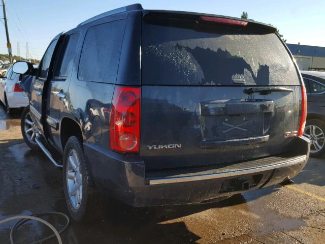 1GKFK63838J192940 - 2008 GMC YUKON DENA GRAY photo 3