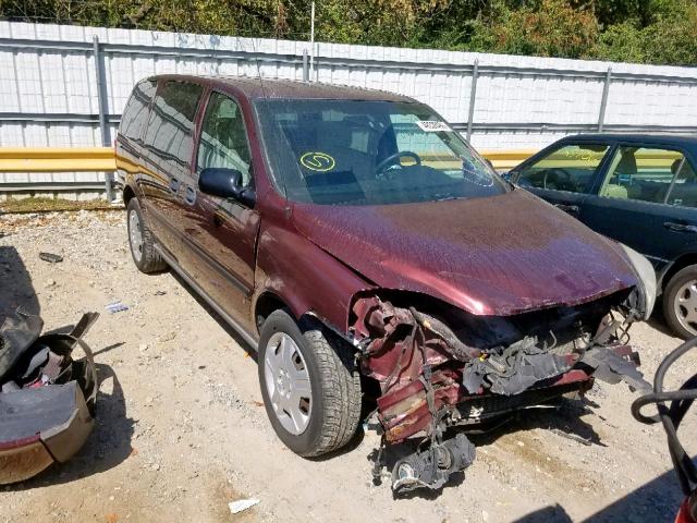 1GNDV23148D197236 - 2008 CHEVROLET UPLANDER L MAROON photo 1