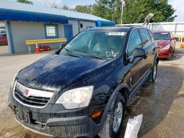 3GSDL43N29S541875 - 2009 SATURN VUE XE BLACK photo 2