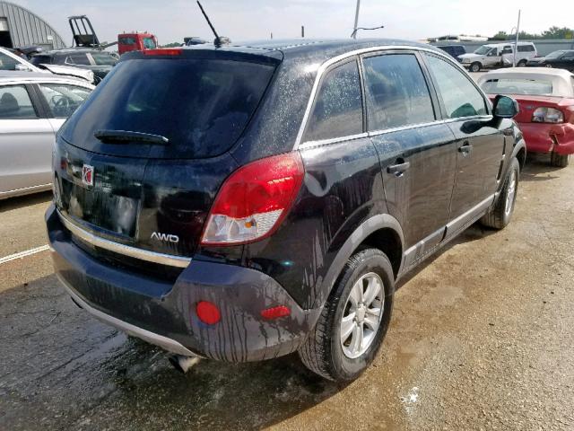 3GSDL43N29S541875 - 2009 SATURN VUE XE BLACK photo 4